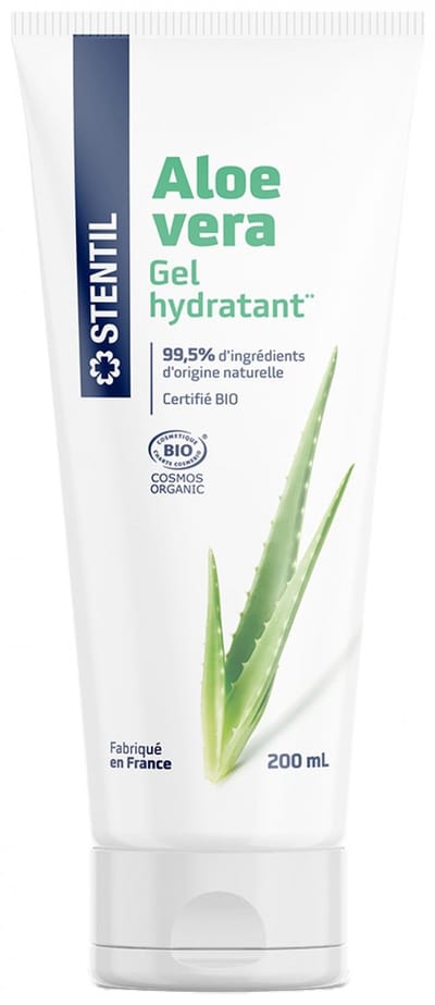 Stentil Hydraterende Gel met Biologische Aloë Vera 200 ml