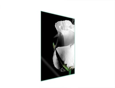TMK ArtDeko Róża - Snijplank - 35x52 cm - Glas - Decoratief