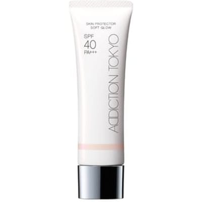 ADDICTION - Skin Protector Soft Glow SPF 40 PA+++ 002 Nudy Apricot