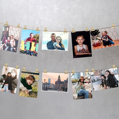 Mini Metalen Clips Set van 80 Stuks in Zwart, Zilver en Goud - Ideaal voor Foto's, Documenten en Kantoorgebruik