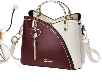 Luxe lederen handtas - Elegante schoudertas - Mode - Dames - Stijlvol - Casual