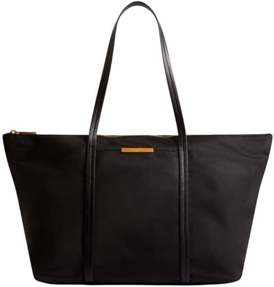 Ted Baker shopper Nycole Nylon Large Tote Black zwart