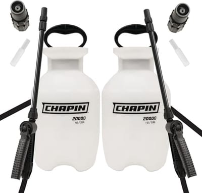 3,5 liter Sproeiers Set van 2 voor Tuin en Gazon