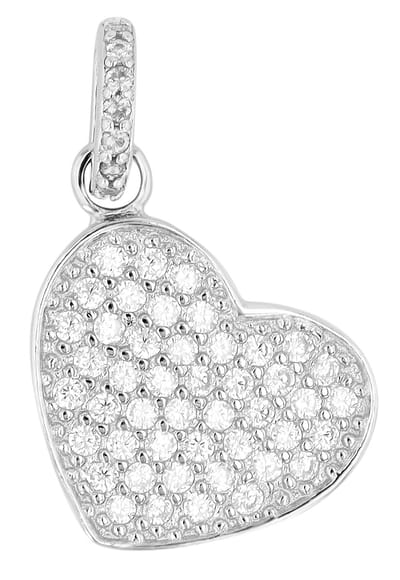 AKZENT Akzent dames hanger "Pinna" van 925 Sterlingzilver, gerhodineerd, duurzaam