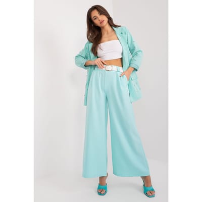 Urban Chic Flow Pants - Aqua Green / One Size