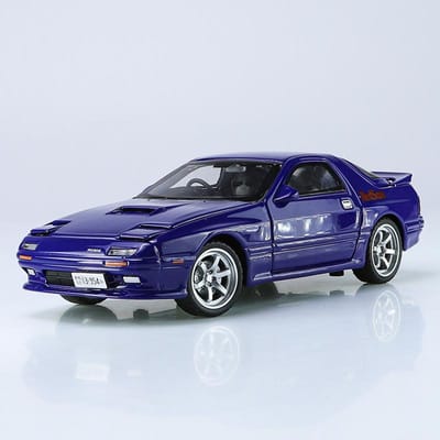 1:Modèles de Voitures Jouets en Alliage Moulé sous Pression Rx7 Échelle 32 Avec Son Lumière Modèle à Tirer Jouets de Voiture pour Enfants Anniversaire Cadeaux de Collection gray