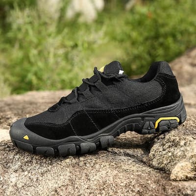 Chaussures de randonnée imperméables et respirantes pour hommes, bottes de combat tactiques de l'armée, baskets d'entraînement dans le désert, chaussures de trekking antidérapantes 45 noir