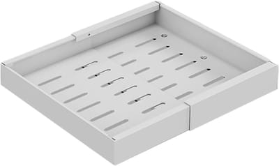 Lade Onder Gootsteen - Uittrekbare Organizer - Keuken Opbergen - Verstelbare Lengte - N.v.t. - Wit