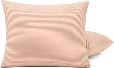 HappyBed Kussenslopen Soft Peach 60x70 cm - Kussensloop set 2 stuks - 100% - Ultieme slaapcomfort