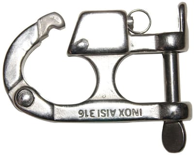 Oem Marine Waterski Karabijnhaak 1000kg Zilver 100 mm