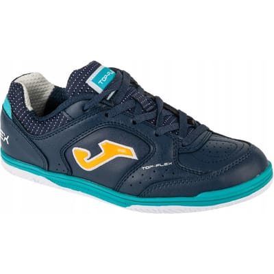 Joma Kinder/Kids Top Flex zaalvoetbalschoenen (Marineblauw)
