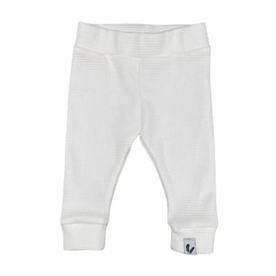 Newborn broekje skinny Waffle offwhite maat 44