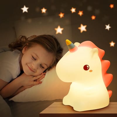 DD® Kindernachtlampen - Nachtlampje Volwassenen - Nachtlampje Kinderen - 11x10x17cm - Wit