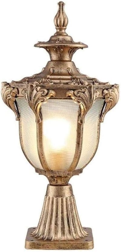 Buitenlamp - Tuinverlichting - Entree Verlichten - Energiebesparend - E27 fitting - Zwart