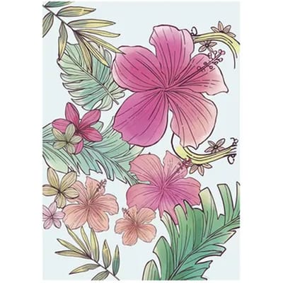 Komar Poster Ariel Bloemen 30 X 40 Cm
