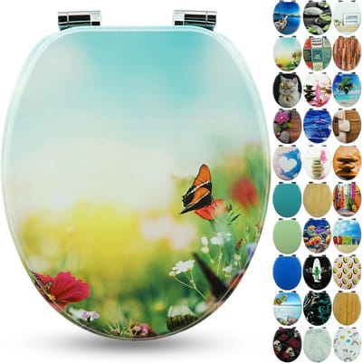 Houten Toiletbril met Softclose - Comfortabel en Universeel Geschikt