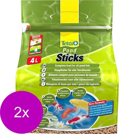 Tetra Pond Sticks - Vijvervoer - 2 x 4 l