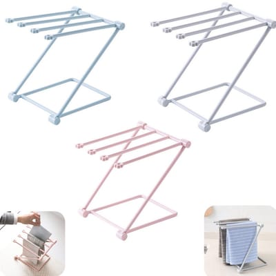 3 stuks opbergrek - handdoekrek - sleutelhangerrek - droogrek - afdruiprek - opvouwbaar - opbergaccessoires - geschikt voor keuken, slaapkamer, badkamer (meerdere kleuren, 25,5*16 cm)