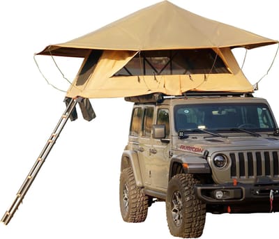 Einparts Daktent Eptent03 Voor 2-3 Personen, Geschikt Voor Caravan- En Offroadtrips.