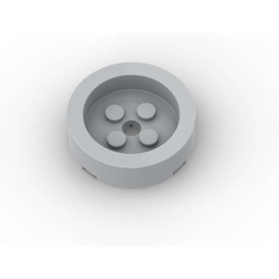 MOC 10 STUKS 68325 Rond 4x4 Met Verzonken Midden En Gat Bouwstenen Set Plaat Component Deeltje DO-IT-