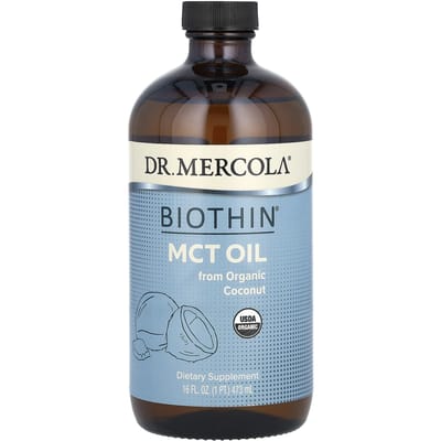 Dr. Mercola, Biothin, MCT-olie, 16 fl oz (473 ml)