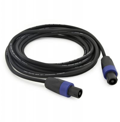 2-Pole NL4 Speaker Twist Connection Pro Cable, 20m