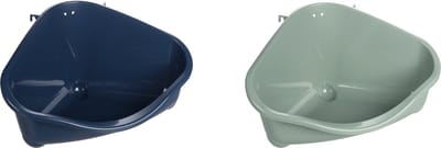 Flamingo Konijnentoilet Kapi - Knaagdiertoilet - Willekeurige kleur - 1 stuks - 35,5x24,5x18,5cm