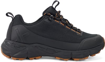 Exani COLE - Heren schoenen - Zwarte Sneakers met Roestbruine Accenten - Comfortabel & Stijlvol voor Dagelijks Gebruik