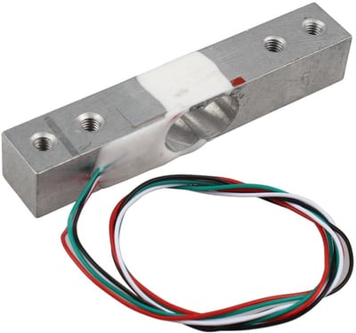 Dailygoody - Draagbare Weegsensor - Elektronische Gewichtssensor 5KG - Voor Arduino en Raspberry Pi - Zwart - DIY Projecten - Precisie Meting - C