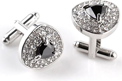 Manchetknopen Heren Zilver Kleurig - Zeer Elegant - Rond - Cufflinks - Papa Cadeau Voor Mannen - Vaderdag