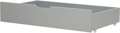RUMILLY - Bedlade set van 2 - Grijs - Dennenhout