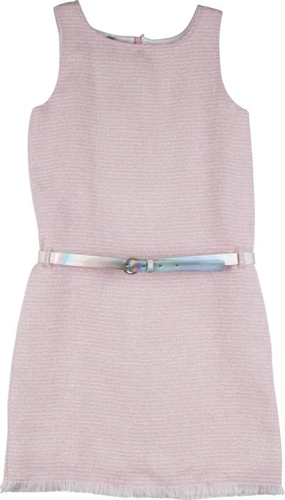 Rumbl Royal - Jurk - Jacquard - Roze - maat 152