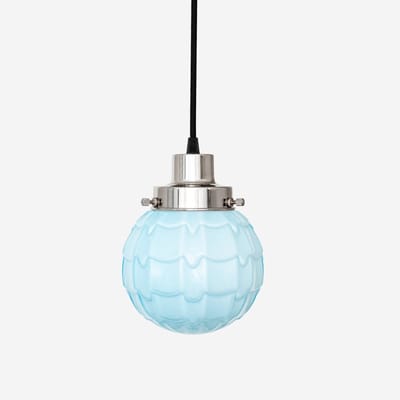 Hanglamp aan snoer Artichoke Misty 20's Nikkel - Art Deco Trade