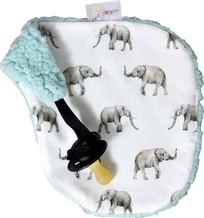 Wallabiezzz Speendoekje - Speenknuffel - Baby - Olifant