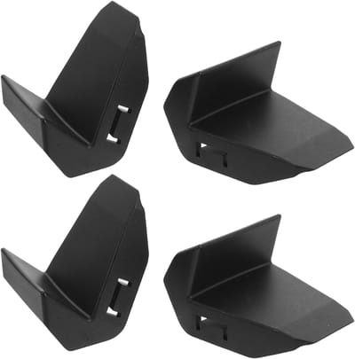 Klembeveiligers Autobandenwisselaar - Velgbeschermers Motorbanden - Banden Wisselen - Voorkomt Krassen - 6.50X4.80X3.80CM - Zwart