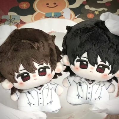 Vampire Knight 10cm Katoenen Pop Mini Knuffel Pluche Stuur Vriend Pivot Fulei Attribuut Cartoon Pop Pop Authentiek Marge Op Voorraad white
