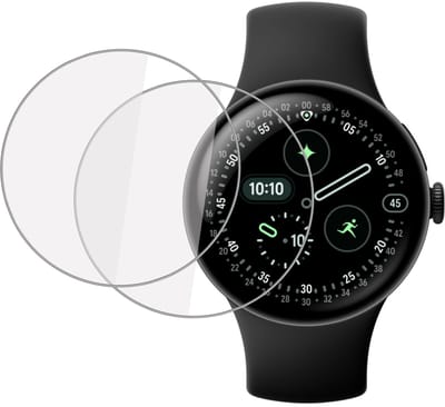 2x Screenprotector geschikt voor Google Pixel Watch 4 41 mm - Folie Screen Protector