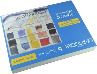 Aquarelpapier Blok 75 Vellen 300 g/m² Ideaal voor Acrylverf en Tekenen
