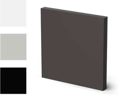 HPL Platen - Werkbladen - Badkamer Werkblad - Volledige Kernplaten - 40 x 45 cm - Antraciet