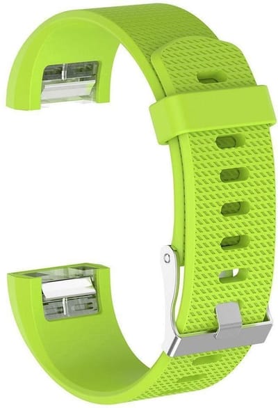 New Age Devi - Horloge band geschikt voor de Fitbit Charge 2 siliconen sport armband activity tracker groen small wordt Horloge band Fitbit Charge 2 siliconen sport armband activity tracker groen small