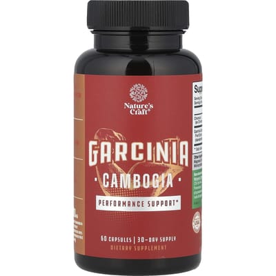 Nature's Craft, Garcinia Cambogia, 60 Capsules