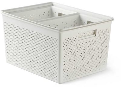 Tatay Bohol 2x4l + 12l + 20l Badkamer Organizer 4 Eenheden Beige