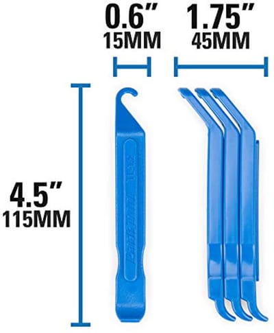Bandenlichtset 3-delige set voor fietsen, blauw