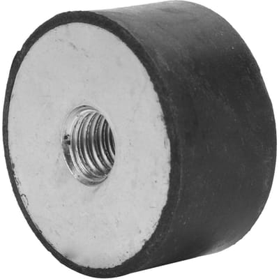 4pcs Support en caoutchouc à filetage femelle Anti-vibration Bobine Isolateur Amortisseur (DE30*30 M8)