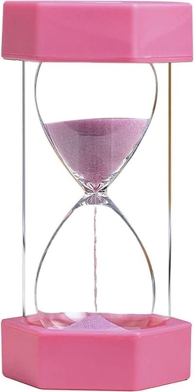 Zandloper Set - Zandklok Timer - Tijd Management - Dubbele Bescherming - 3-60 Minuten - Meerdere Kleuren