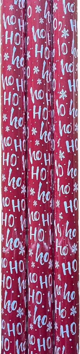FESTIVE GIFTS Inpakpapier - Cadeaupapier - 200 x 70cm - 3 rollen - Kerst - Luxe Cadeauverpakking - Kleurrijk