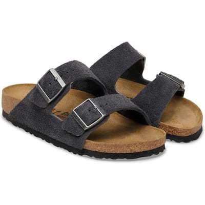 Suède leren sandalen Birkenstock Arizona