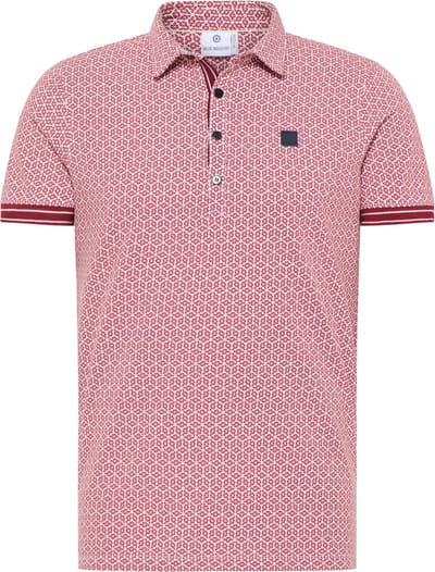 Blue Industry poloshirt bordeaurood