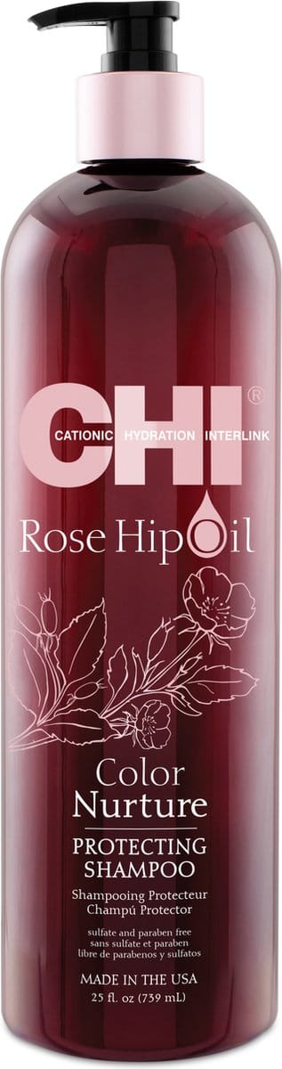 CHI Rose Hip Oil Color Nurture Protecting Shampoo
