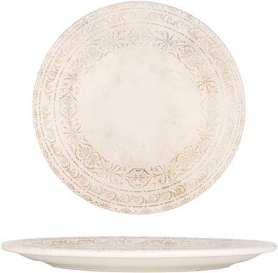 By Bone Dinerbord - Antico - Porselein - 25 cm - set van 6